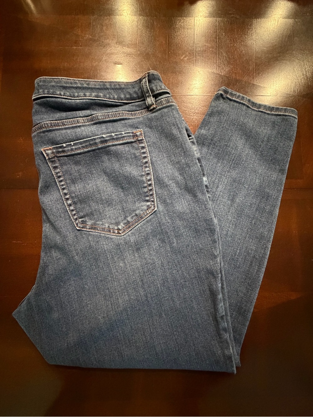 Lane Bryant Women's Skinny Jeans in Blue Denim